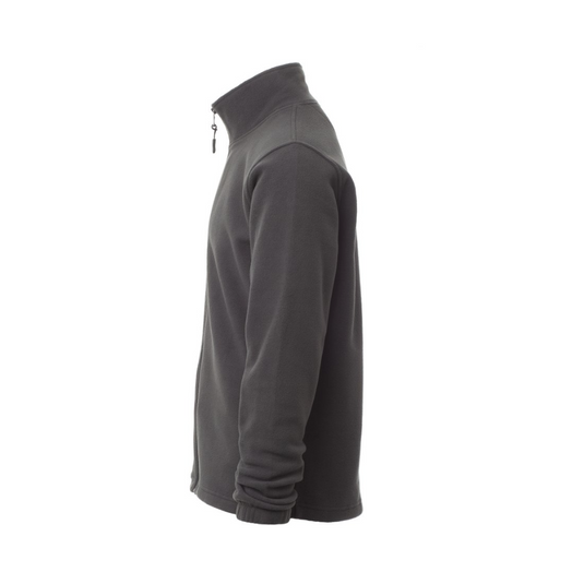 Felpa in Pile da Uomo TAGLIA-5XL con Zip Intera Tasche Payper Nepal Antracite Outlet