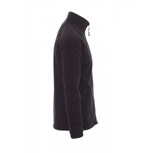 Felpa in Pile da Uomo TAGLIA-5XL con Zip Intera Tasche Payper Nepal Nero Outlet