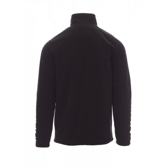 Felpa in Pile da Uomo TAGLIA-5XL con Zip Intera Tasche Payper Nepal Nero Outlet
