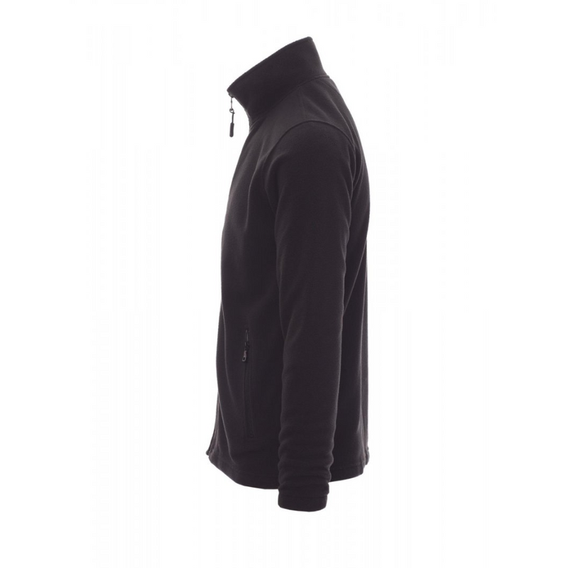 Carica immagine in Galleria Viewer, Felpa in Pile da Uomo TAGLIA-5XL con Zip Intera Tasche Payper Nepal Nero Outlet

