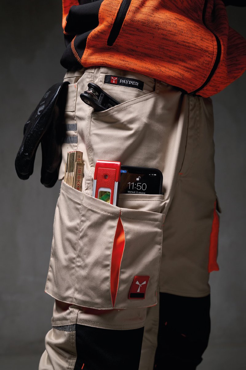 Carica immagine in Galleria Viewer, Pantaloni da Lavoro Unisex Stretch PortaGinocchiere Payper Next 400
