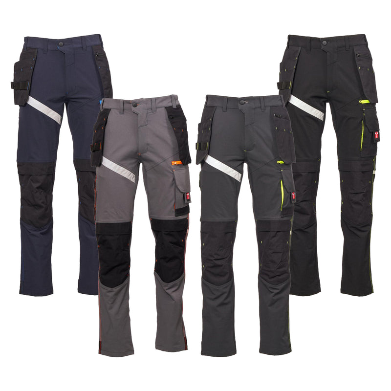 Carica immagine in Galleria Viewer, Pantaloni da lavoro Unisex PortaGinocchiere Payper Next 4W Holster

