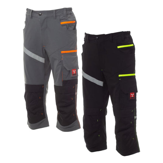 Pantaloni da Lavoro 3/4 4 Way Stretch Payper Next 4W Pirate