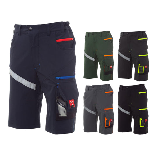 Bermuda da lavoro Stretch Multistagione Uomo Payper Next 4W Shorts