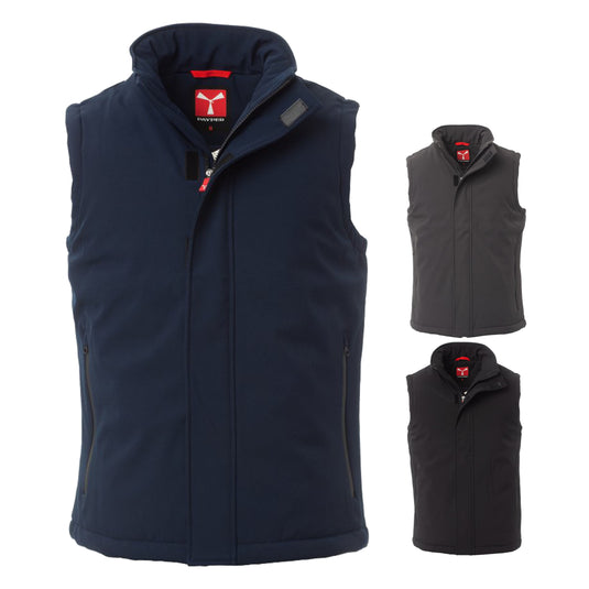 Gilet Uomo Invernale Soft Shell Payper da Uomo Nordet Vest Personalizzabile