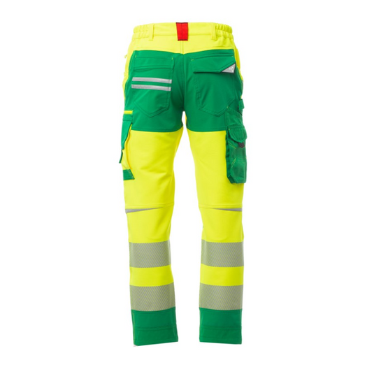 Pantaloni da Lavoro Alta Visibilità 4 Way Stretch Payper Next 4W HI-VI