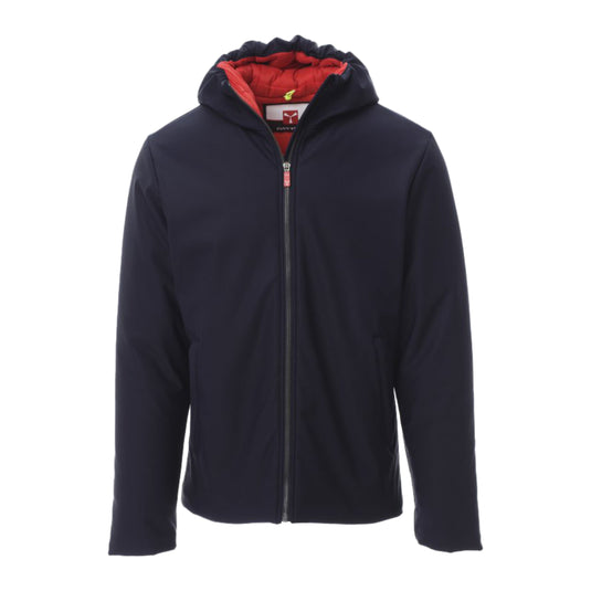 Giubbotto Invernale Imbottito Uomo Softshell con Cappuccio Payper Oregon Personalizzabile