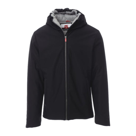 Giubbotto Invernale Imbottito Uomo Softshell con Cappuccio Payper Oregon Personalizzabile