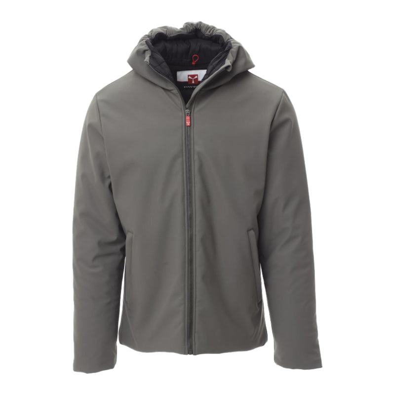 Carica immagine in Galleria Viewer, Giubbotto Invernale Imbottito Uomo Softshell con Cappuccio Payper Oregon Personalizzabile
