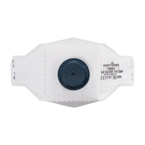10 Pezzi Mascherina FFP2 Pieghevole con Valvola 7 Punti Portwest P291