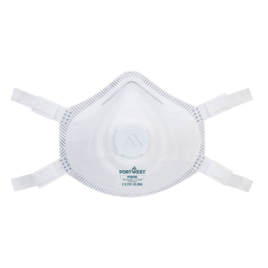 5 Pezzi Mascherina FFP3 Preformata con Valvola Premium Portwest P305