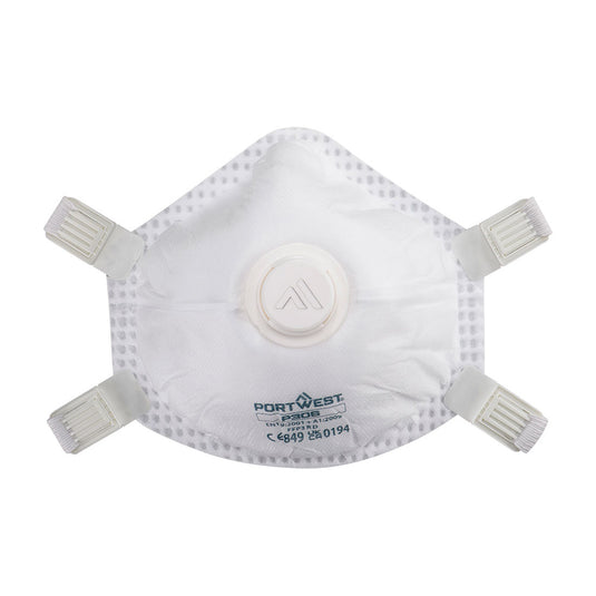 5 Pezzi Mascherina FFP3 Riutilizzabile con Valvola Portwest P306