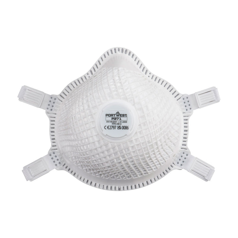 Carica immagine in Galleria Viewer, 5 Pezzi Mascherina FFP3 con Valvola Ergonet Portwest P371
