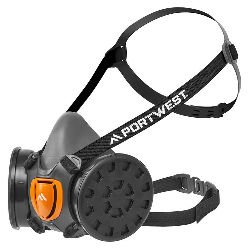 Carica immagine in Galleria Viewer, Kit Semimaschera TPR Portwest P422 Riutilizzabile con Filtri P3
