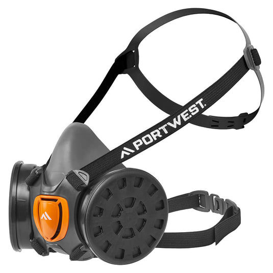 Kit Semimaschera TPR Portwest P422 Riutilizzabile con Filtri P3