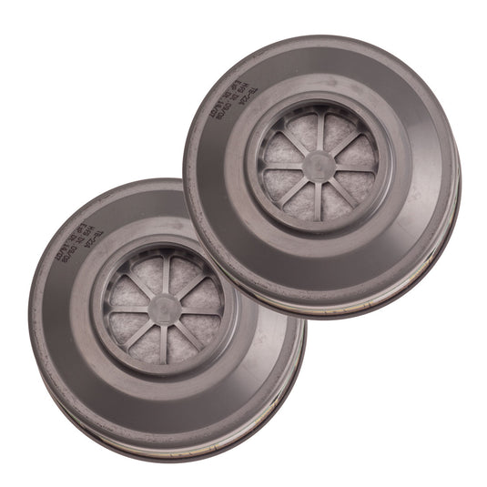 2 Pezzi Filtri Combinati ABEK1P3 Portwest P978 per Semimaschera P410