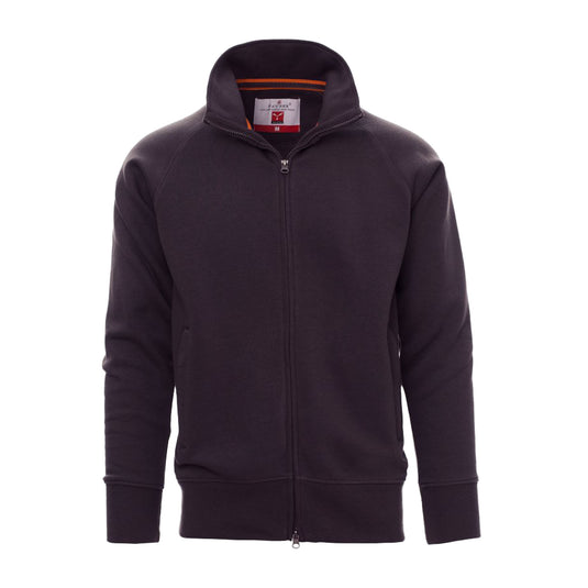 Felpa da Uomo Zip Intera Tasche in Cotone Felpata Invernale Payper Panama+