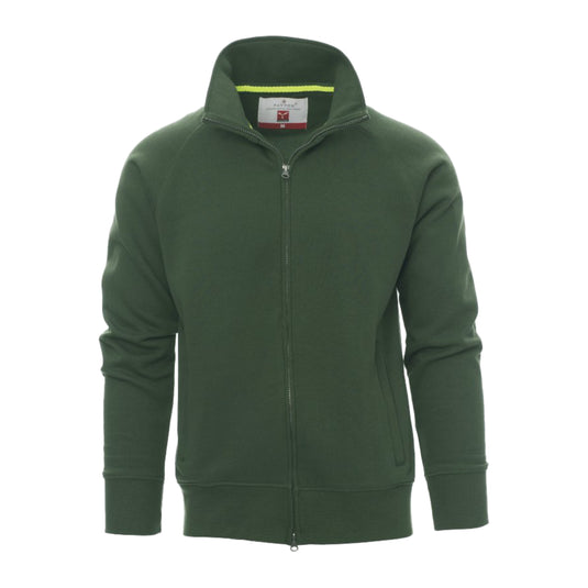 Felpa da Uomo Zip Intera Tasche in Cotone Felpata Invernale Payper Panama+