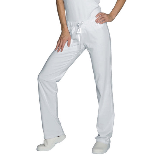 Pantalone Donna Elasticizzato in Jersey con Laccio in Vita Donna