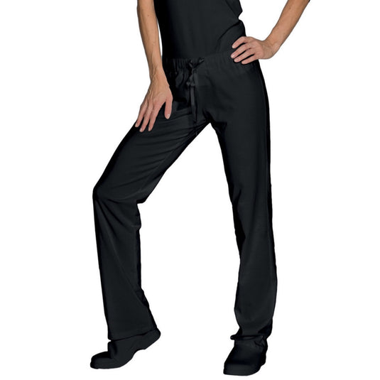 Pantalone Donna Elasticizzato in Jersey con Laccio in Vita Donna