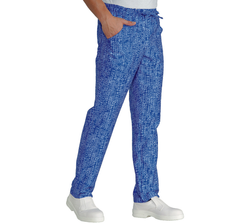 Carica immagine in Galleria Viewer, Pantalaccio Unisex Isacco con Laccio Elastico per Uso Sanitario e Cucina
