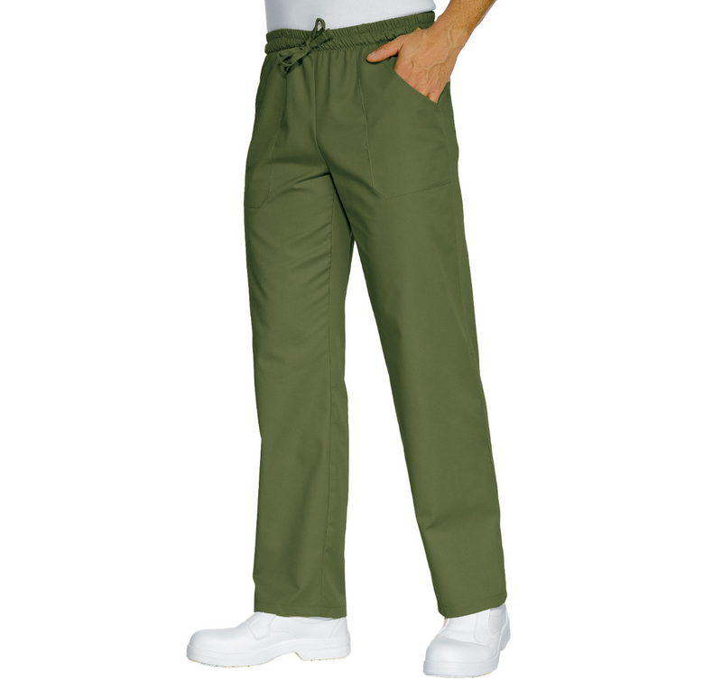 Carica immagine in Galleria Viewer, Pantalaccio Unisex Isacco con Laccio Elastico per Uso Sanitario e Cucina
