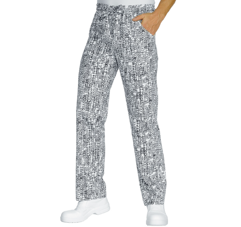 Carica immagine in Galleria Viewer, Pantalaccio Unisex Isacco con Laccio Elastico per Uso Sanitario e Cucina

