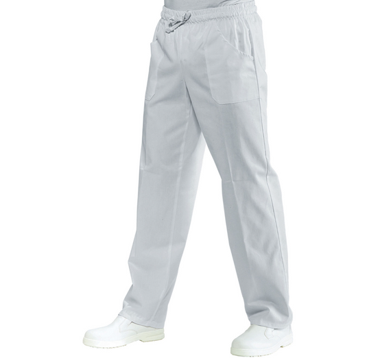 Pantalone Sanitario Unisex da Lavoro con Laccio Elastico Isacco