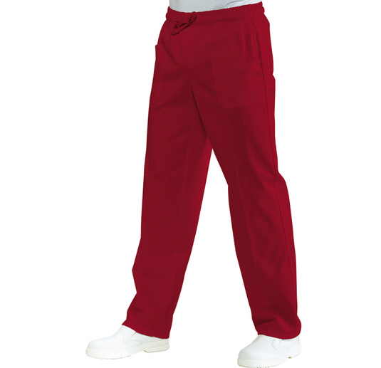 Pantalone Sanitario Unisex da Lavoro con Laccio Elastico Isacco