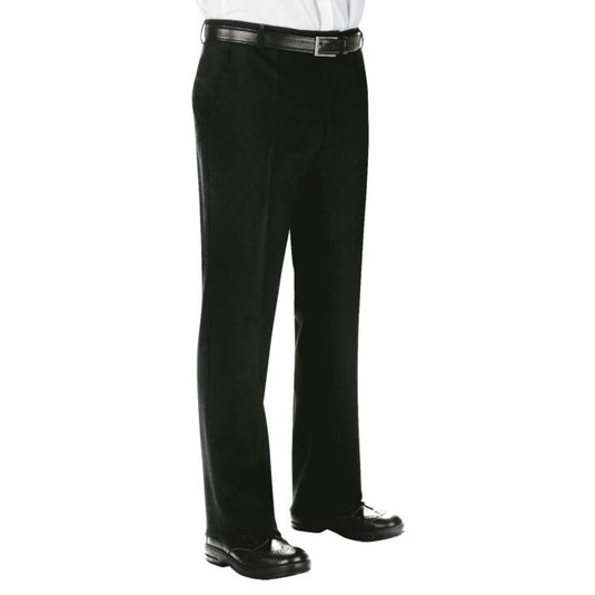 Pantalone Senza Pinces Isacco Elegante da Sala e Ristorazione