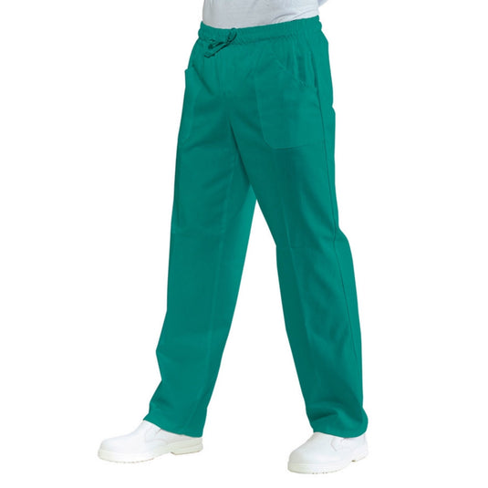 Pantalone Sanitario Unisex da Lavoro con Laccio Elastico Isacco