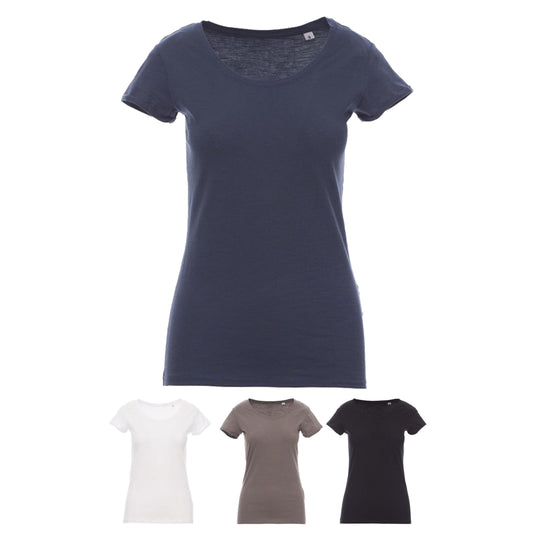T-Shirt Donna Manica Corta Girocollo Casual Payper Party Lady