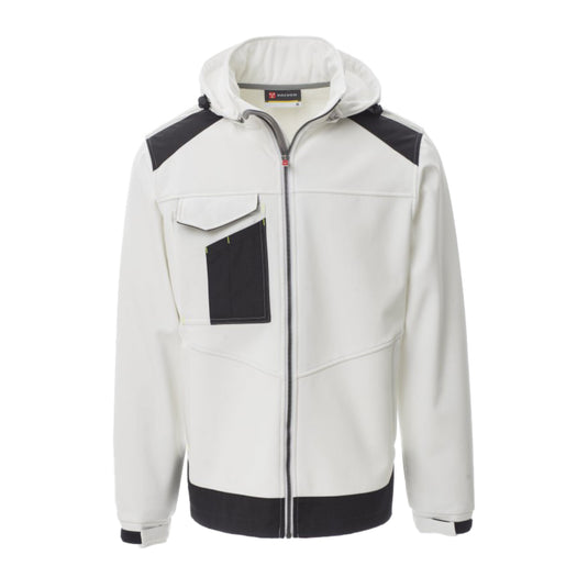 Giubbotto Uomo Impermeabile Soft shell con Cappuccio da lavoro Personalizzabile Payper Performer 2.0