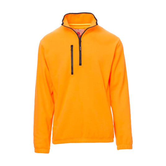 Felpa in Pile con Mezza Zip e Tasche Invernale Payper Pirenei