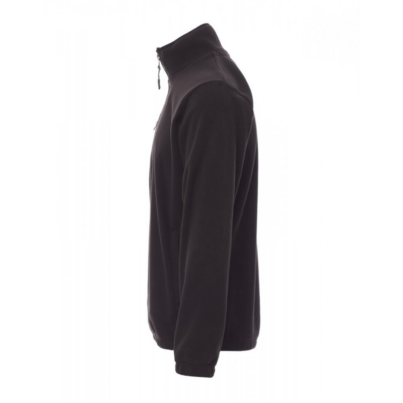 Carica immagine in Galleria Viewer, Felpa in Pile TAGLIA-L con Mezza Zip e Tasche Invernale Payper Pirenei Nero Outlet
