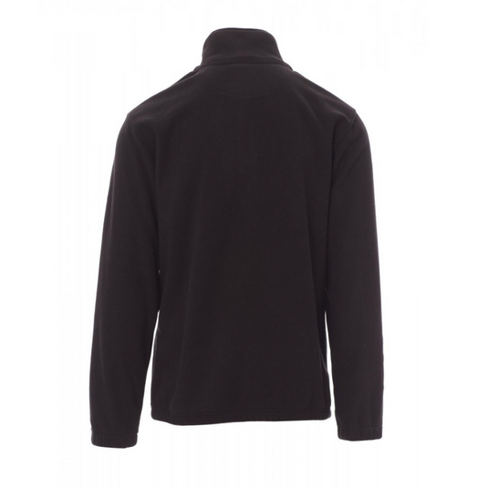 Felpa in Pile TAGLIA-L con Mezza Zip e Tasche Invernale Payper Pirenei Nero Outlet
