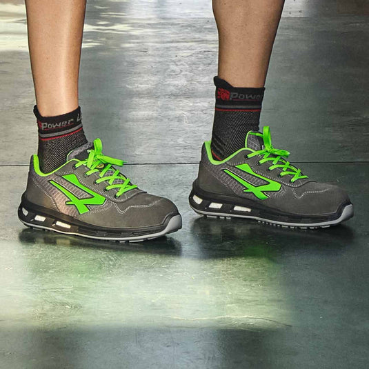 Scarpe antinfortunistiche basse leggere traspiranti S1PS U-Power Point