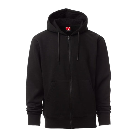 Felpa da Uomo con cappuccio Zip Intera e tasche Invernale Payper Pontiac in Cotone Lavoro Sport Personalizzata