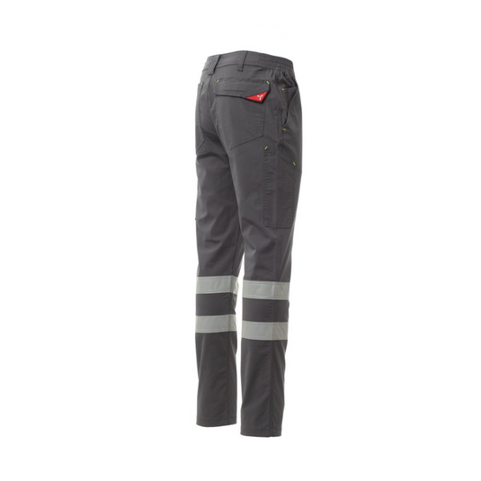 Pantalone da Lavoro TAGLIA-M Estivi Riflettenti Payper Power Stretch Summer Reflex Smoke Outlet