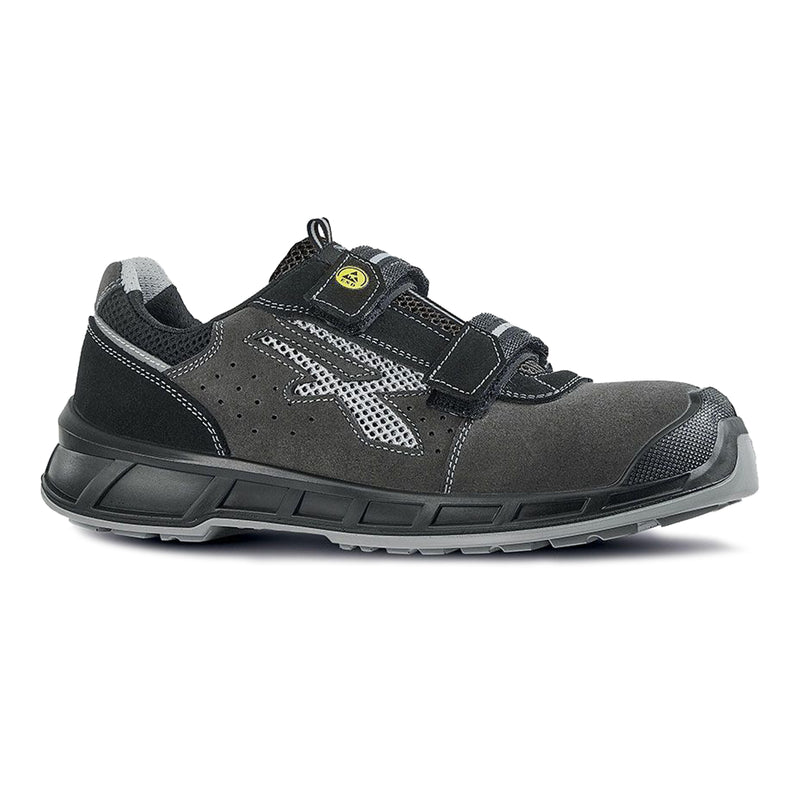 Carica immagine in Galleria Viewer, Scarpe antinfortunistiche basse leggere metal free a velcro S1PS U-Power Prince

