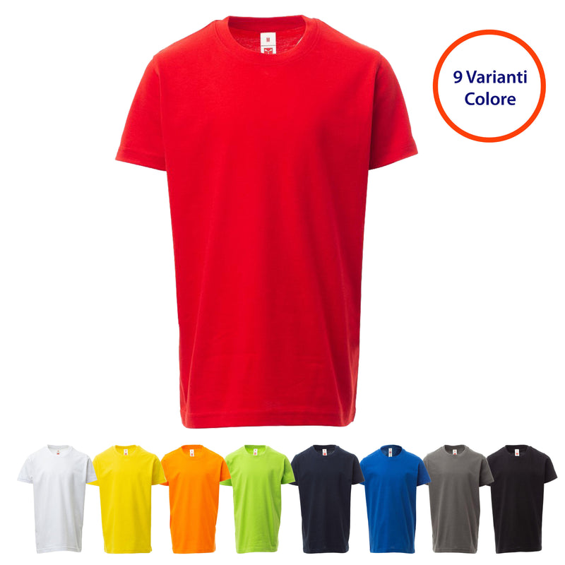 Carica immagine in Galleria Viewer, T-Shirt Bambino Manica Corta in Cotone Payper Print Kids
