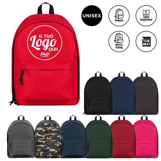 Zaino Porta PC Payper DUKE 26L 14" con stampa inclusa