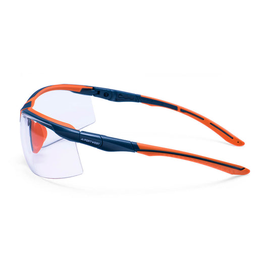 Occhiali Protettivi Antifog Antigraffio KN Portwest PS13 Mega