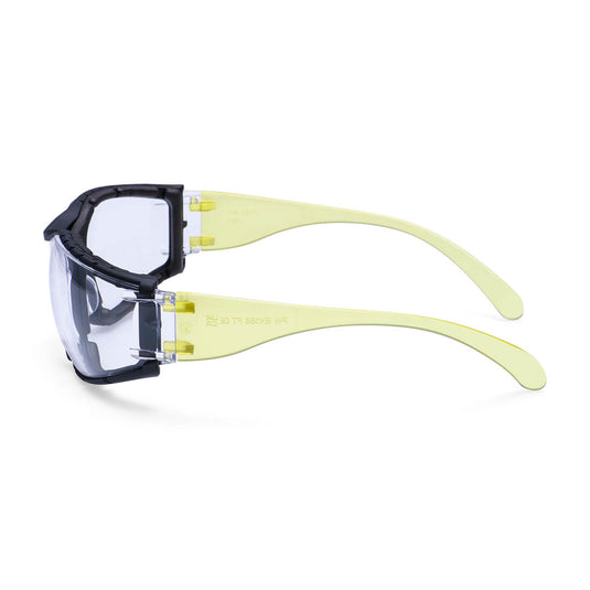 Occhiali Protettivi Panoramici Antifog Antigraffio con Schiuma Portwest PS32 Wrap Around Plus