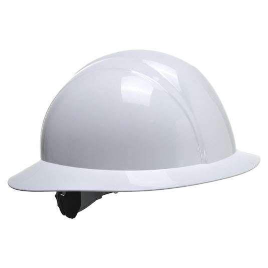 Elmetto Portwest PS52 Full Brim Tesa Larga con Rotella EN397