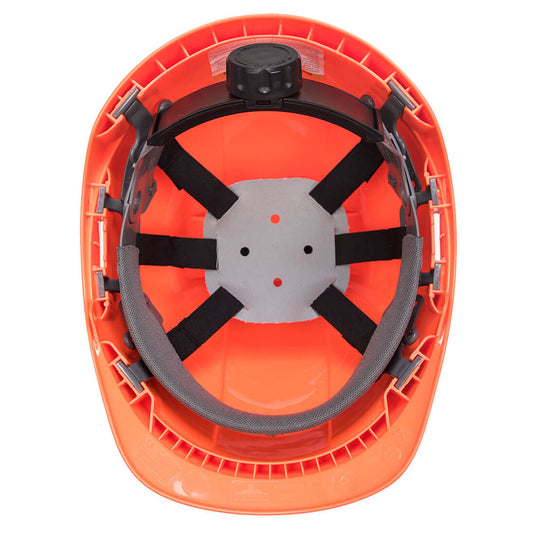Elmetto di Sicurezza Portwest PS55 Endurance - Con Cricchetto a Rotella e Sottogola