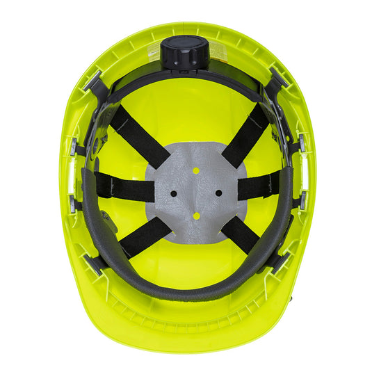 Elmetto di Sicurezza Portwest PS55 Endurance - Con Cricchetto a Rotella e Sottogola