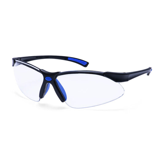 Occhiali Protettivi Antigraffio Avvolgenti Leggeri Comfort Portwest PW37 Bold Pro