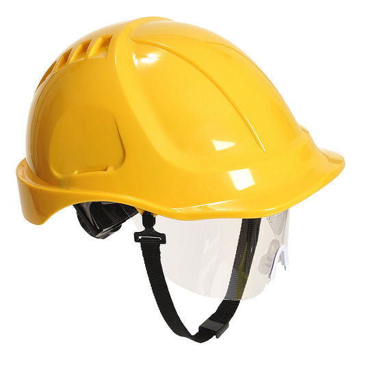 Elmetto Portwest PW54 Endurance Plus con Visiera Elettrico