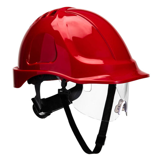 Elmetto Portwest PW55 con Visiera Ventilato Endurance EN397